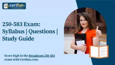 250-583 Exam: Syllabus | Questions | Study Guide