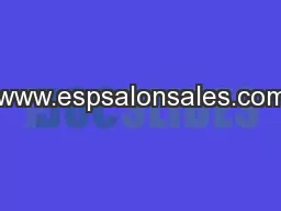 www.espsalonsales.com