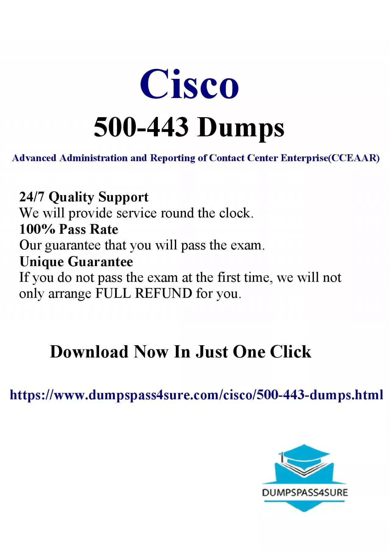 Unwrap Success: Cisco 500-443 Dumps PDF at 20% Off – Bliss or Nice List? with DumpsPass4Sure