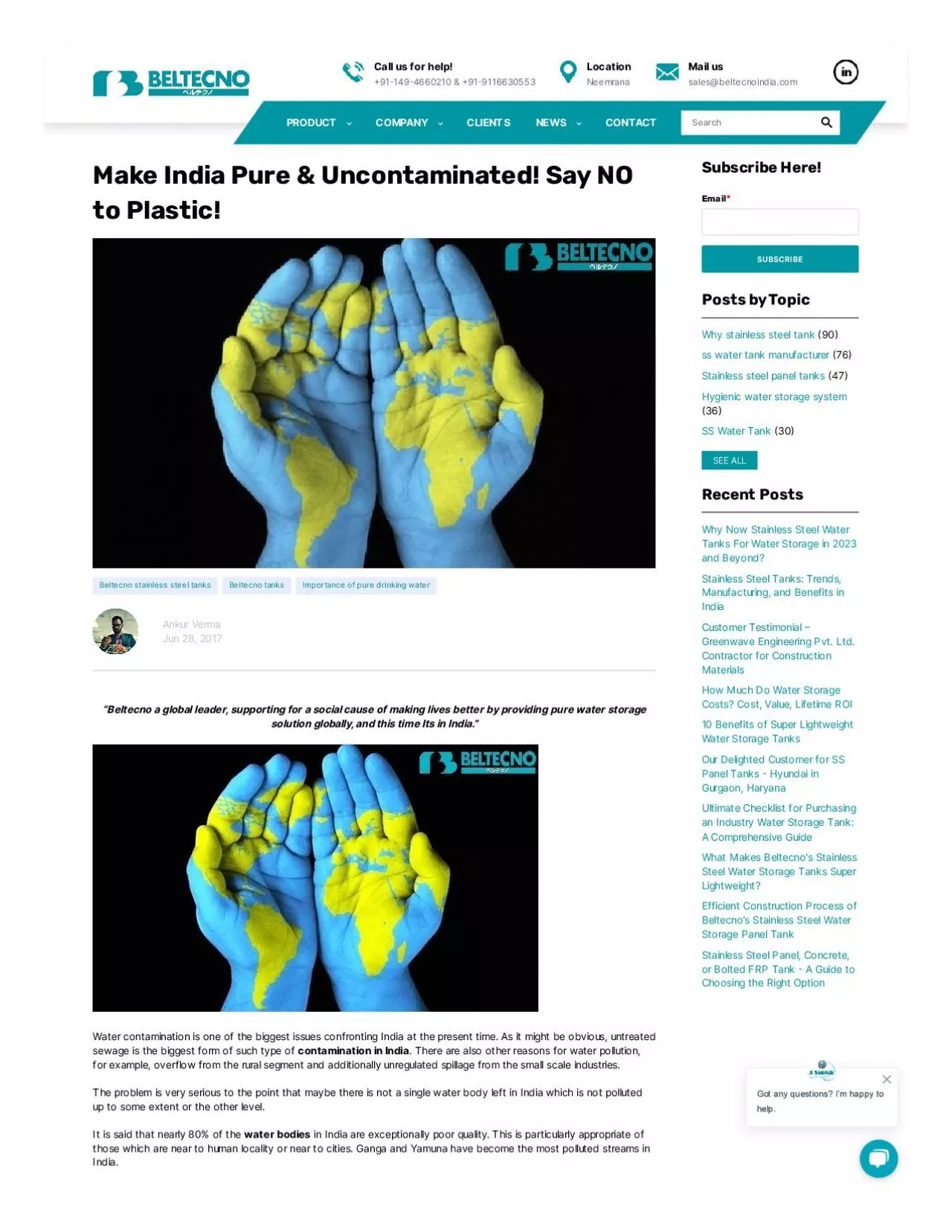 PDF-Make India Pure and Uncontaminated! Say NO to Plastic!