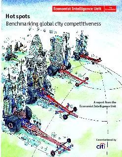 Hot spotsBenchmarking global city competitiveness