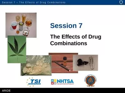 Session 7 The Effects of Drug Combinations