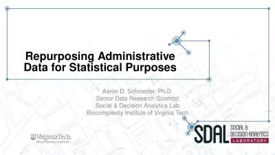 Repurposing Administrative Data for Statistical Purposes