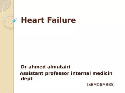Heart Failure Dr  ahmed