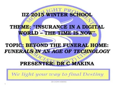 IIZ 2015 WINTER SCHOOL THEME: “INSURANCE IN A DIGITAL WORLD – THE TIME IS NOW”