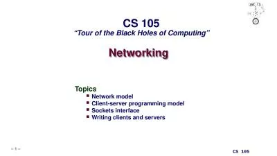Networking Topics Network model