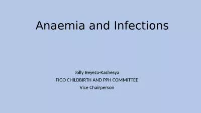 Anaemia  and Infections