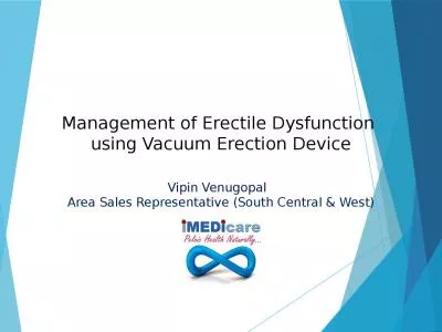 Management of Erectile Dysfunction