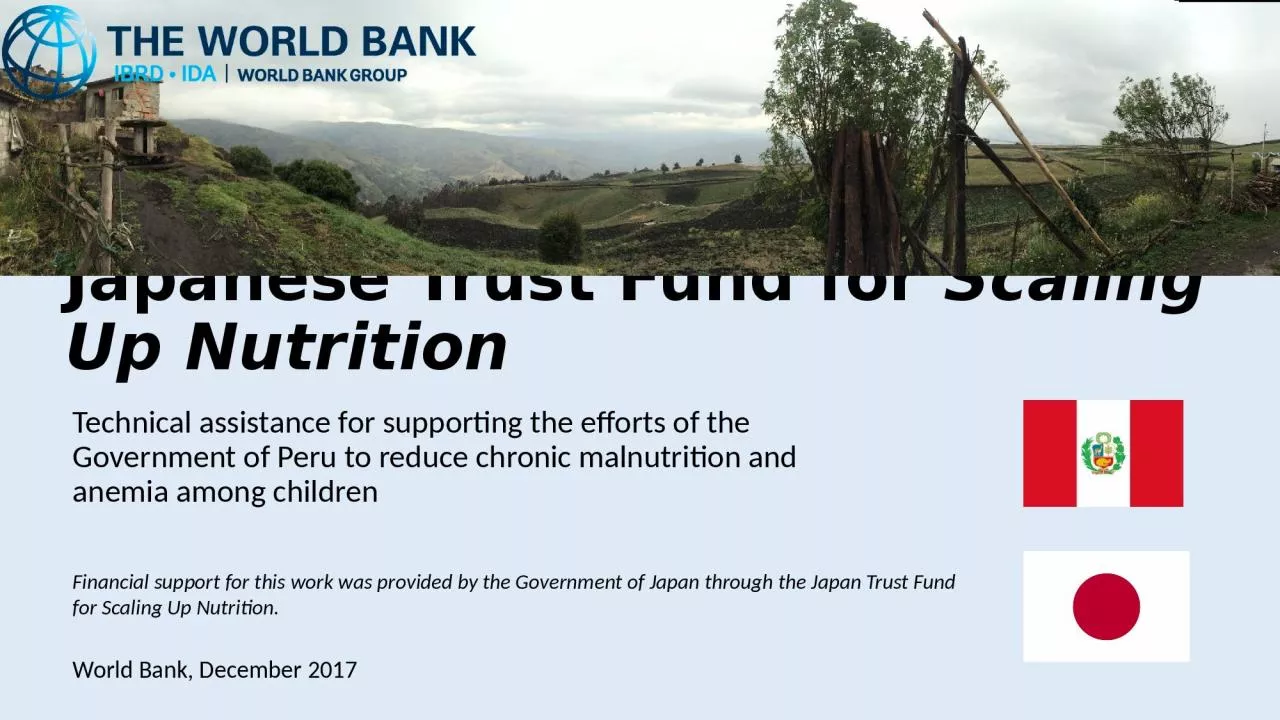 PPT-Japanese Trust Fund for