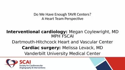 Do We Have Enough TAVR Centers?