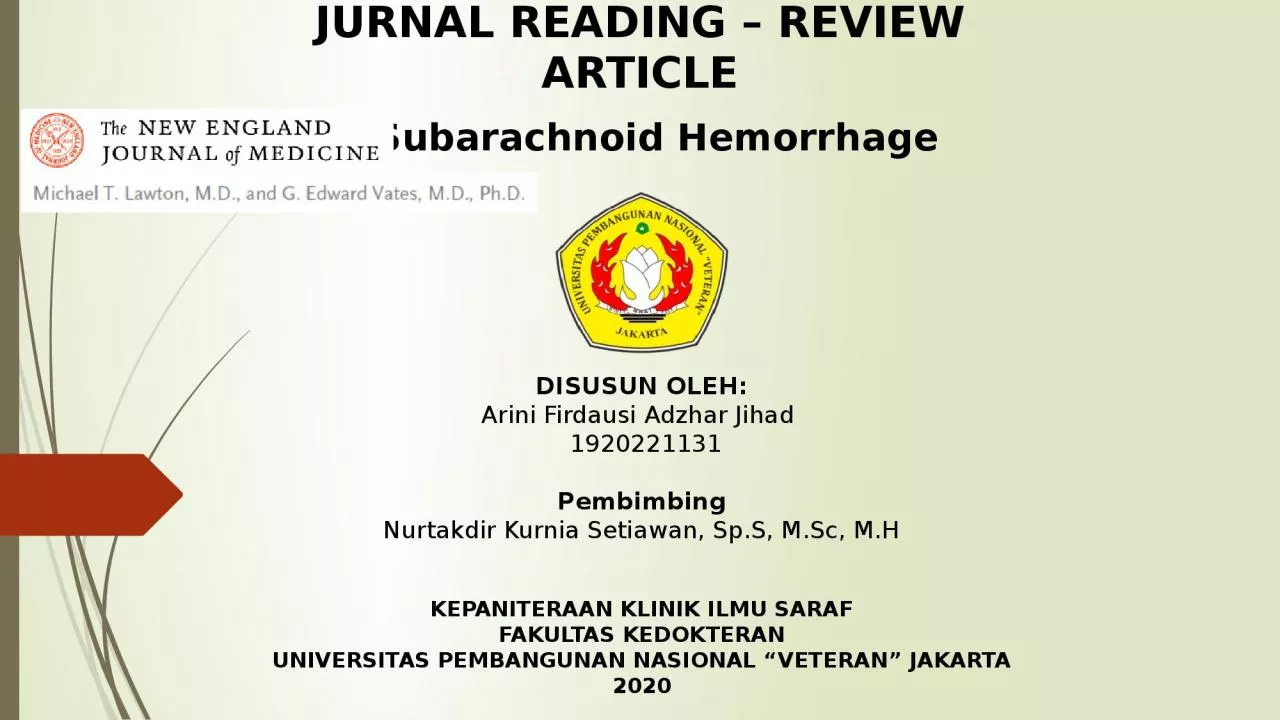 PPT-JURNAL READING – REVIEW ARTICLE