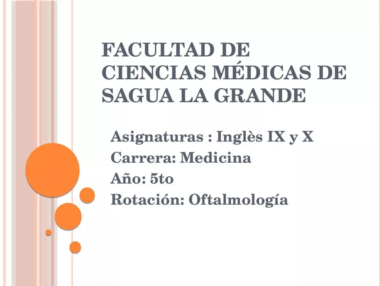 PPT-Facultad de Ciencias Médicas De Sagua La Grande