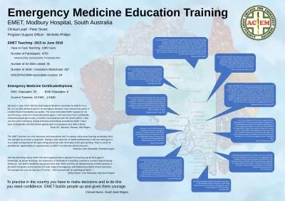 Emergency Medicine Education Training
