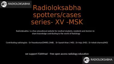 Radioloksabha  spotters/cases