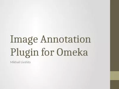 Image Annotation Plugin for