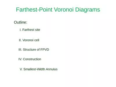 Farthest-Point Voronoi Diagrams