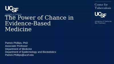 The Power of Chance in Evidence-Based Medicine