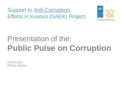 Support to  Anti-Corruption
