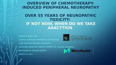 Overview of Chemotherapy-Induced Peripheral Neuropathy
