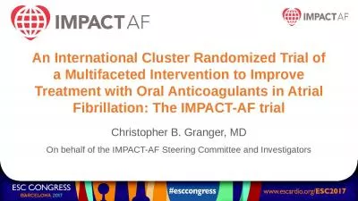 An International Cluster Randomized Trial of a Multifaceted Intervention to Improve Treatment