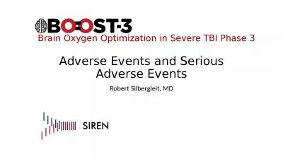 Adverse Events and Serious Adverse