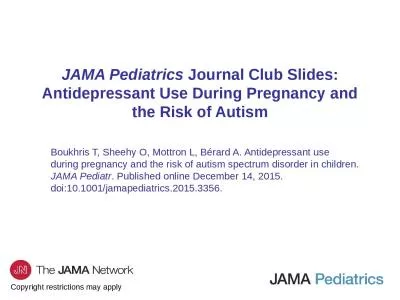 JAMA  Pediatrics   Journal