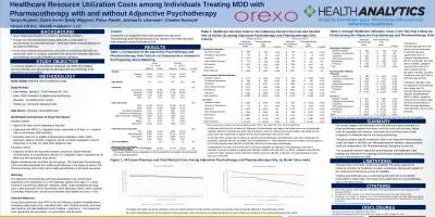 Our results suggest that individuals who add adjunctive psychotherapy to a pharmacotherapy