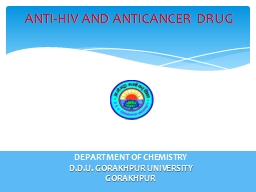 PPT-ANTI-HIV AND ANTICANCER DRUG