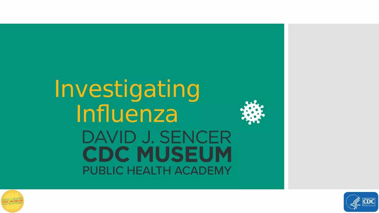 PPT-Investigating Influenza Terms to Know