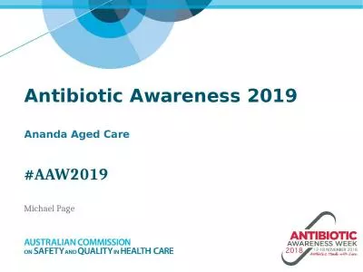 Antibiotic Awareness 2019