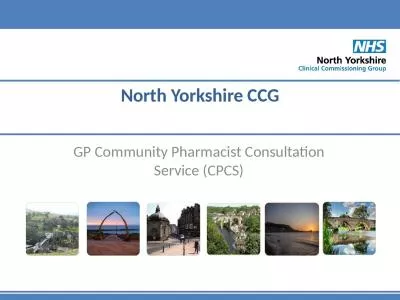 GP Community Pharmacist Consultation Service (CPCS)