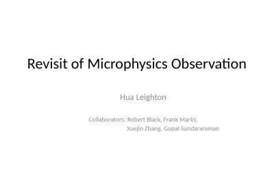 Revisit of Microphysics Observation