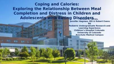 Coping and  Calories: Exploring the