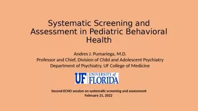 Systematic Screening and Assessment in Pediatric Behavioral Health