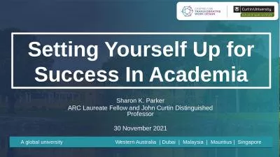 Setting Yourself Up for Success In Academia