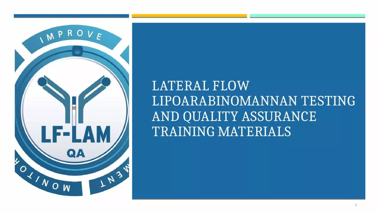 Lateral flow lipoarabinomannan