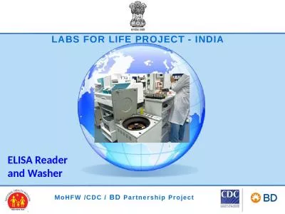 MoHFW  /CDC /  BD  Partnership Project