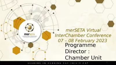 merSETA Virtual InterChamber Conference