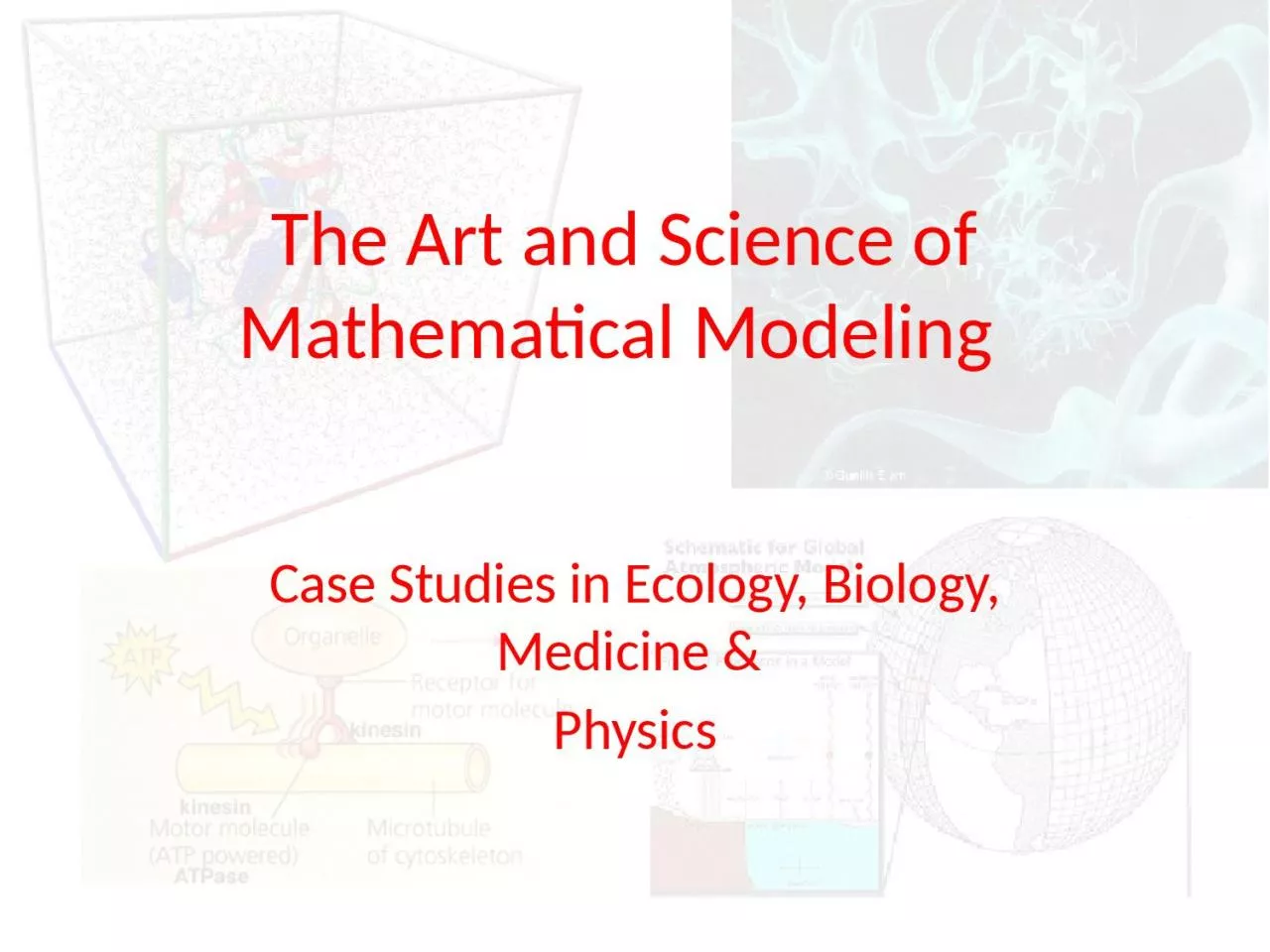 The Art and Science of Mathematical Modeling