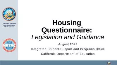 Housing  Questionnaire: