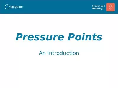 Pressure Points An Introduction