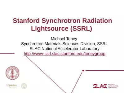 Stanford Synchrotron Radiation