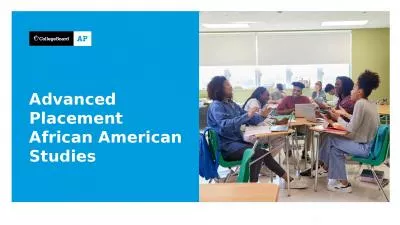 Advanced Placement African American Studies