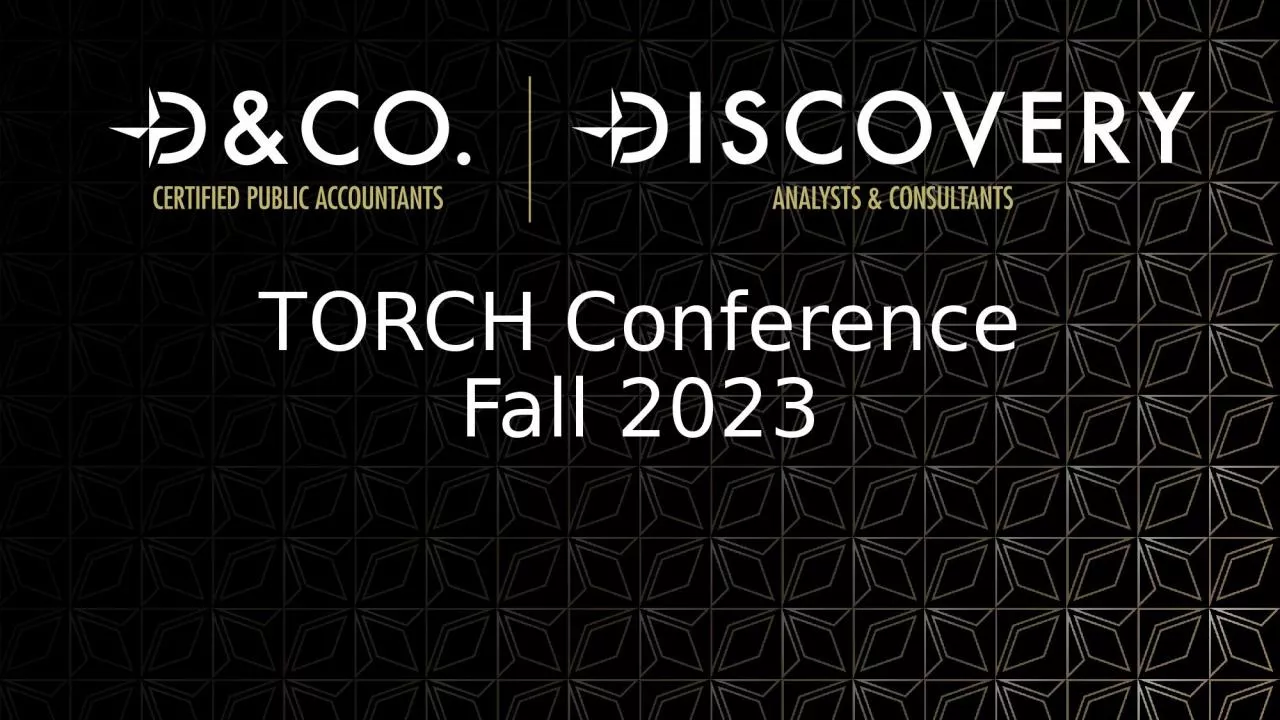 PPT-TORCH Conference Fall 2023