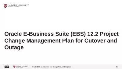 Oracle E-Business Suite (EBS) 12.2 Project