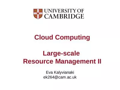 Cloud Computing Large-scale