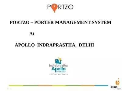 PORTZO – PORTER MANAGEMENT SYSTEM