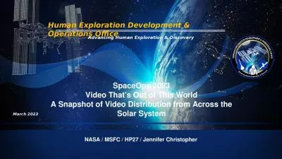 SpaceOps  2023 Video That’s Out of This World