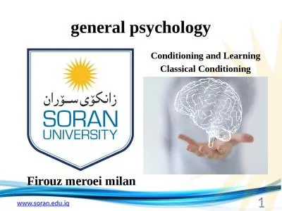 general psychology Firouz