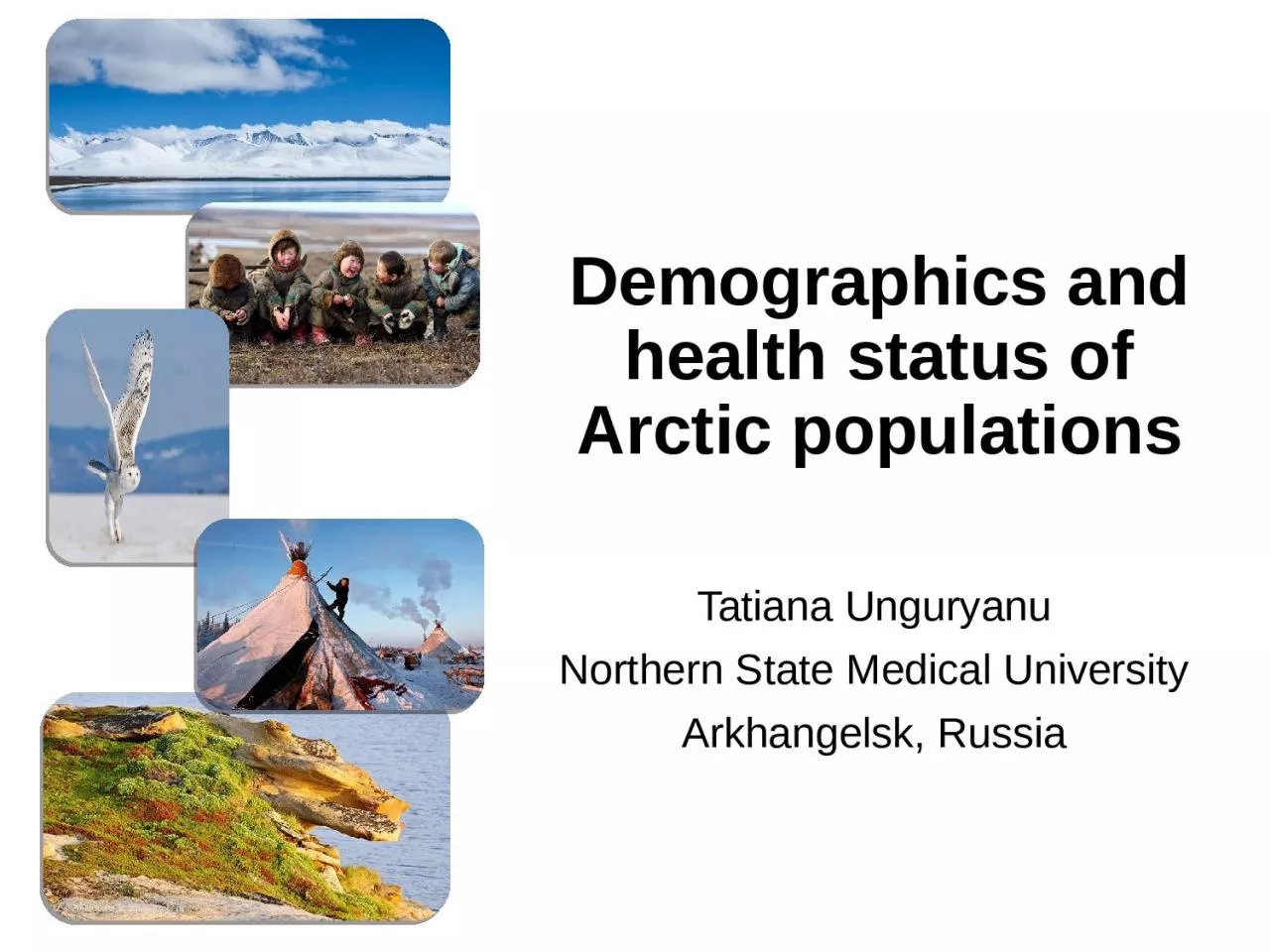 PPT-Demographics and health status of Arctic populations